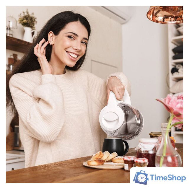 Электрический чайник Eldom C510 (белый) - Изображение №10 — Интернет-магазин Time-Shop