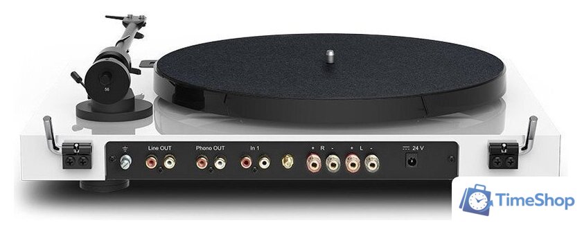 Виниловый проигрыватель Pro-Ject Juke Box E1 (белый) - Изображение №3 — Интернет-магазин Time-Shop
