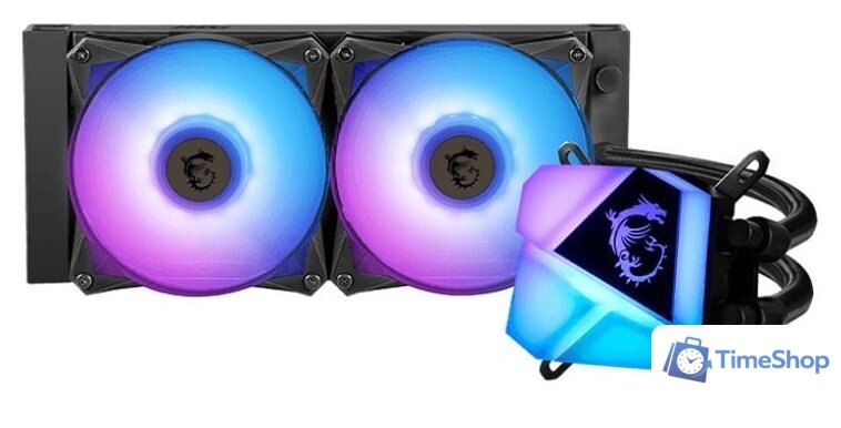 Система жидкостного охлаждения для процессора MSI MAG Coreliquid C280 - Изображение №1 — Интернет-магазин Time-Shop