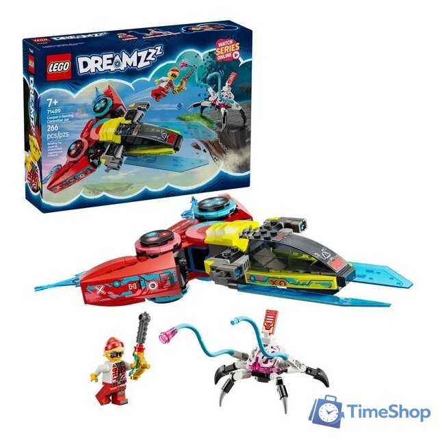 Конструктор LEGO DREAMZzz Реактивный самолёт-контроллер Купера 71489 - Изображение №3 — Интернет-магазин Time-Shop