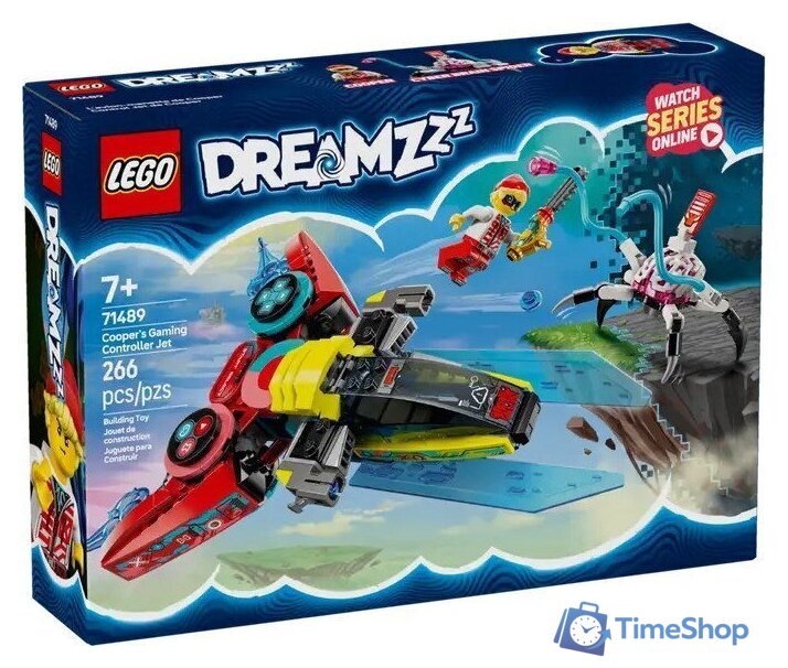 Конструктор LEGO DREAMZzz Реактивный самолёт-контроллер Купера 71489 - Изображение №1 — Интернет-магазин Time-Shop