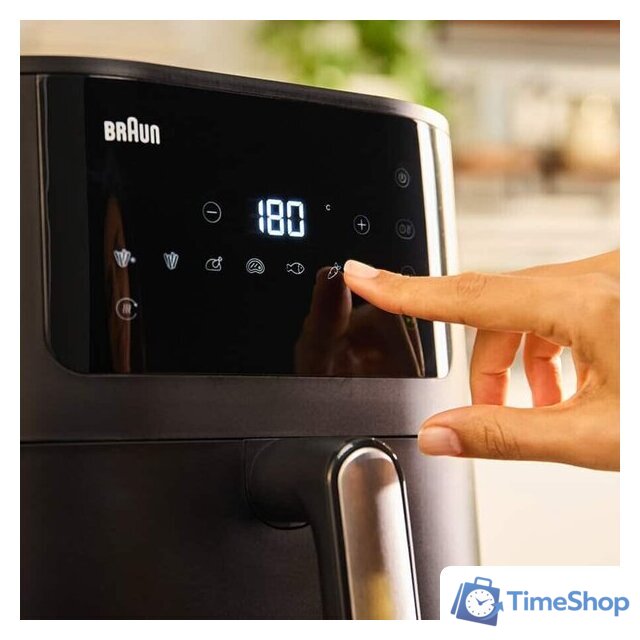 Аэрогриль (аэрофритюрница) Braun MultiFry 5 HF5034IBK - Изображение №4 — Интернет-магазин Time-Shop