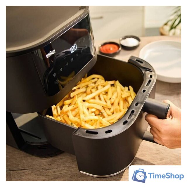 Аэрогриль (аэрофритюрница) Braun MultiFry 5 HF5034IBK - Изображение №5 — Интернет-магазин Time-Shop