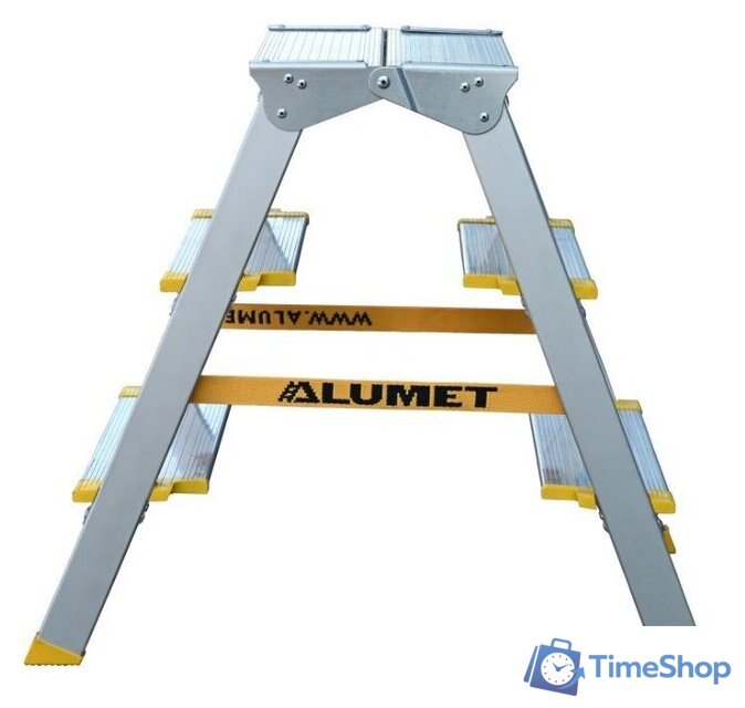 Лестница-стремянка Алюмет ASD 5203 (2х3 ступеней) - Изображение №2 — Интернет-магазин Time-Shop