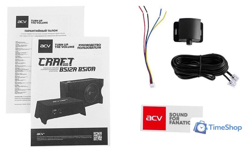 Корпусной активный сабвуфер ACV Craft BS12A - Изображение №9 — Интернет-магазин Time-Shop
