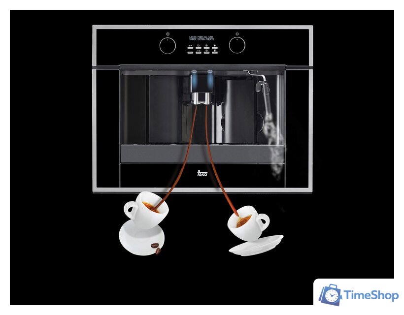 Кофемашина TEKA CLC 855 GM (черный/нержавеющая сталь) - Изображение №2 — Интернет-магазин Time-Shop