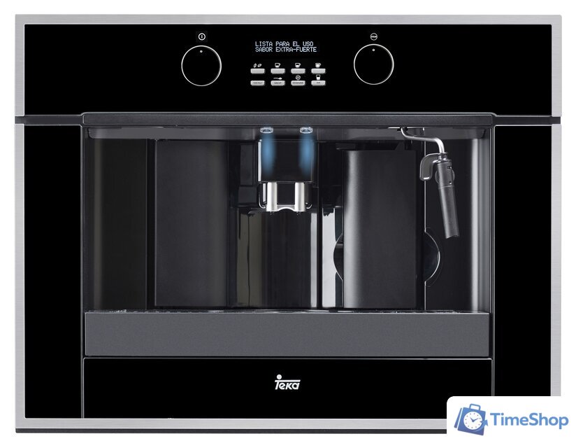 Кофемашина TEKA CLC 855 GM (черный/нержавеющая сталь) - Изображение №1 — Интернет-магазин Time-Shop