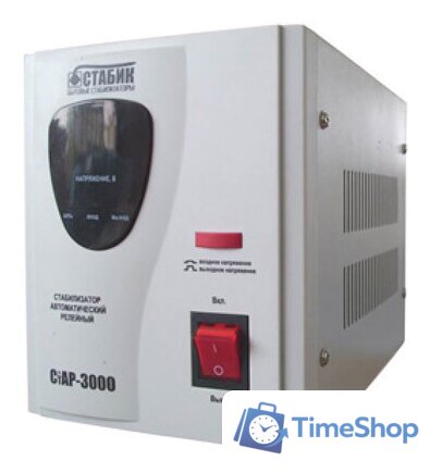 Стабилизатор напряжения Rucelf СТАБИК СТАР-3000 3000VA - Изображение №1 — Интернет-магазин Time-Shop