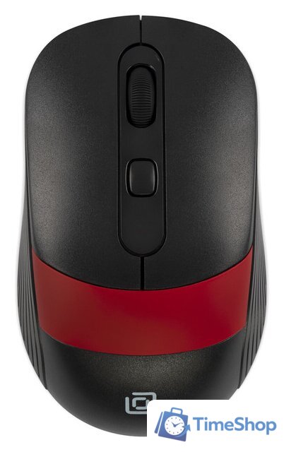 Мышь Оклик 310MW (черный/красный) - Изображение №1 — Интернет-магазин Time-Shop