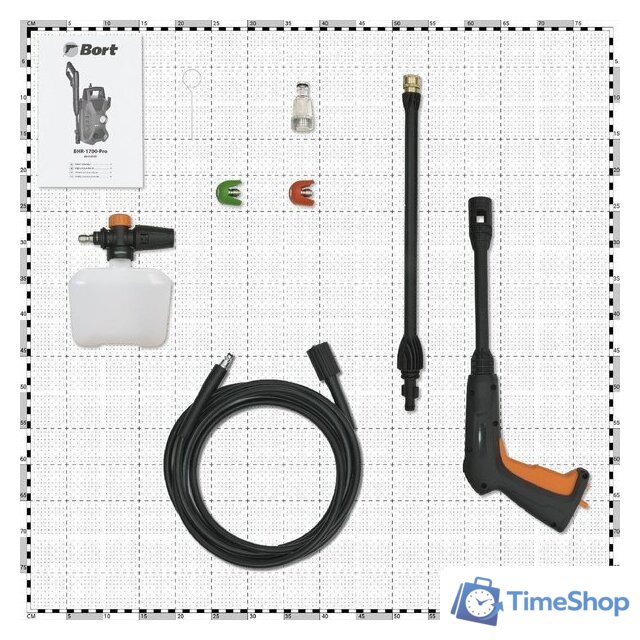 Мойка высокого давления Bort BHR-1700-Pro - Изображение №23 — Интернет-магазин Time-Shop