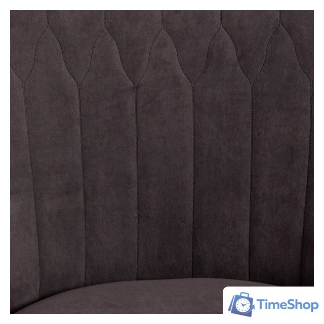 Офисное кресло TetChair Swan (флок, серый) - Изображение №8 — Интернет-магазин Time-Shop