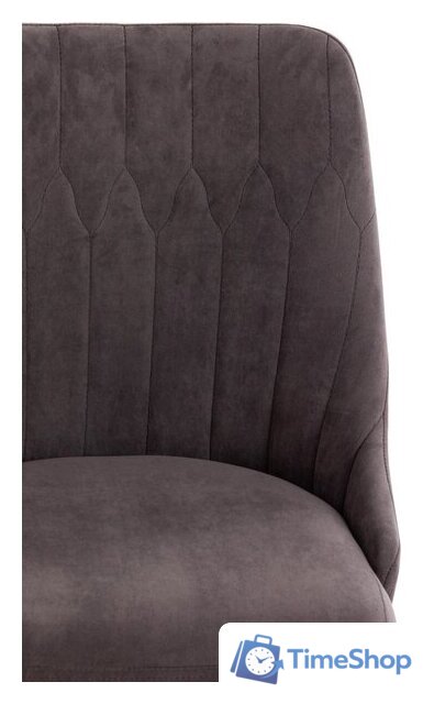 Офисное кресло TetChair Swan (флок, серый) - Изображение №6 — Интернет-магазин Time-Shop