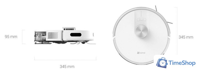 Робот-пылесос Ezviz RE4 (белый) - Изображение №2 — Интернет-магазин Time-Shop