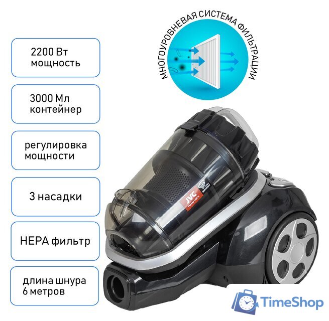 Пылесос JVC JH-VC411 - Изображение №1 — Интернет-магазин Time-Shop