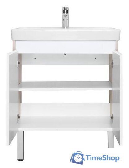  Акватон Тумба с умывальником Сканди Doors 70 1A2789K0SDB20 (белый/дуб верона) - Изображение №2 — Интернет-магазин Time-Shop