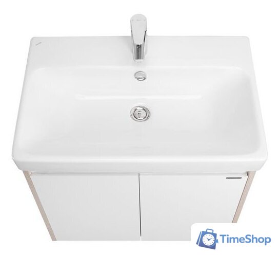  Акватон Тумба с умывальником Сканди Doors 70 1A2789K0SDB20 (белый/дуб верона) - Изображение №5 — Интернет-магазин Time-Shop