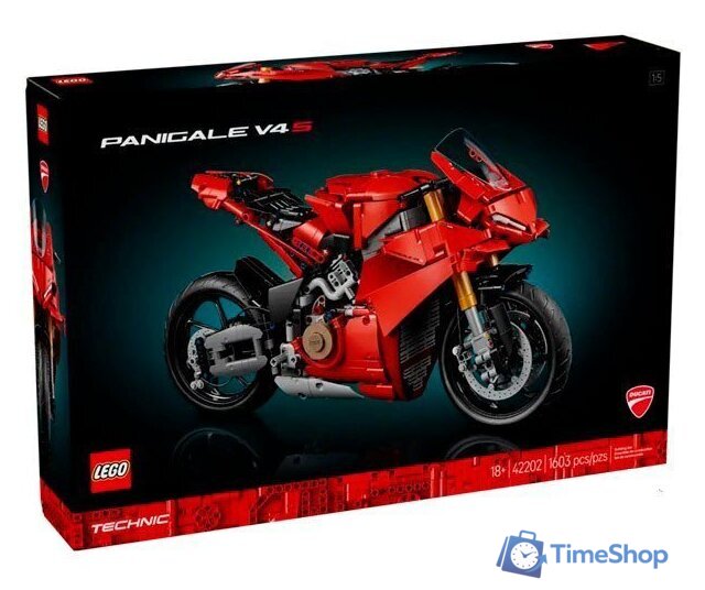 Конструктор LEGO Technic 42202 Мотоцикл Ducati Panigale V4 S - Изображение №1 — Интернет-магазин Time-Shop