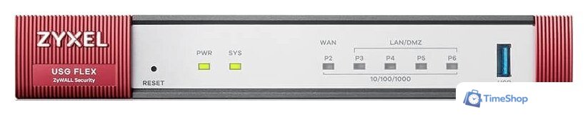 Межсетевой экран Zyxel USG FLEX 50 EUCI01F - Изображение №2 — Интернет-магазин Time-Shop