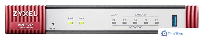 Межсетевой экран Zyxel USG FLEX 50 EUCI01F - Изображение №1 — Интернет-магазин Time-Shop