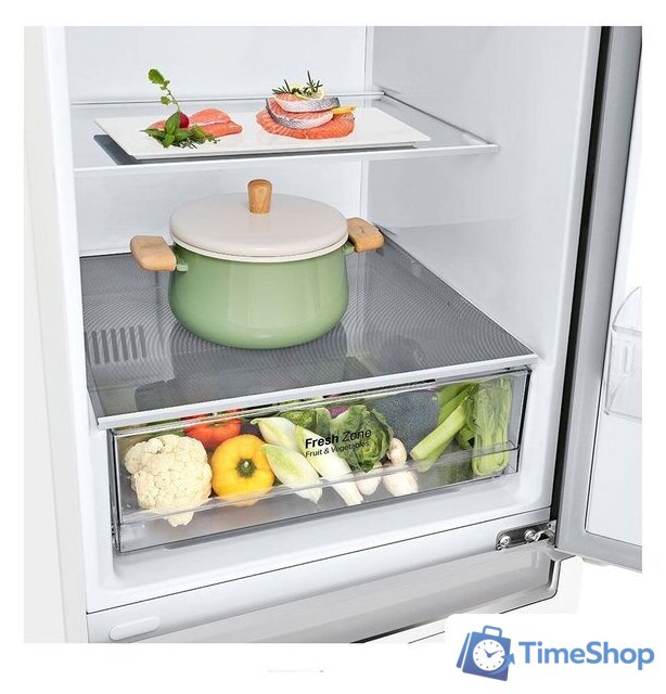 Холодильник LG V+ DoorCooling+ GBP31SWLZN - Изображение №5 — Интернет-магазин Time-Shop