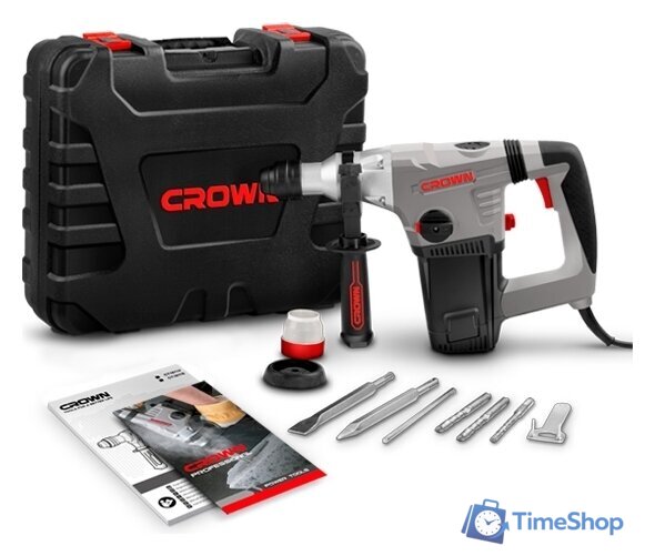 Перфоратор Crown CT18116 BMC - Изображение №7 — Интернет-магазин Time-Shop