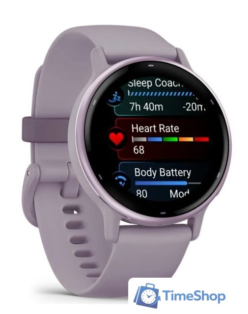 Умные часы Garmin Vivoactive 5 (орхидея) - Изображение №3 — Интернет-магазин Time-Shop