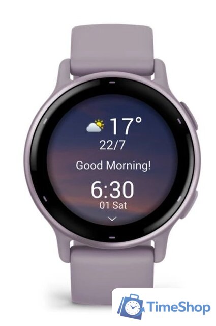 Умные часы Garmin Vivoactive 5 (орхидея) - Изображение №4 — Интернет-магазин Time-Shop
