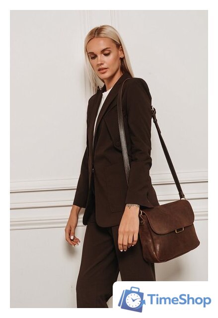 Женская сумка Igermann 964 20С964К3 (коричневый) - Изображение №11 — Интернет-магазин Time-Shop