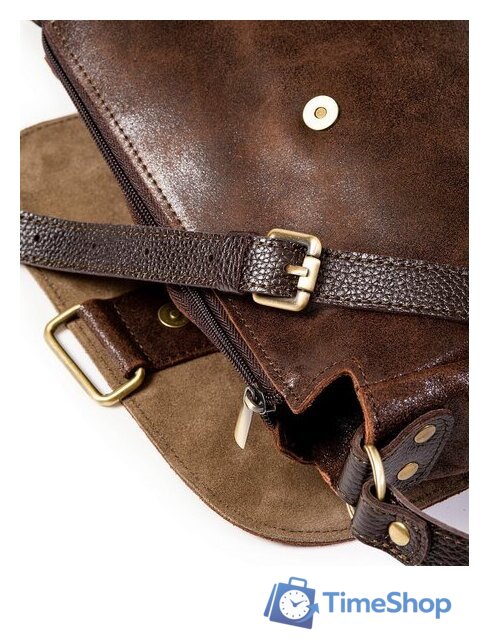 Женская сумка Igermann 964 20С964К3 (коричневый) - Изображение №8 — Интернет-магазин Time-Shop