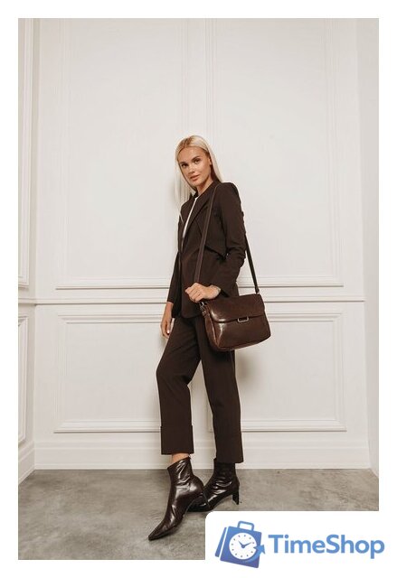 Женская сумка Igermann 964 20С964К3 (коричневый) - Изображение №12 — Интернет-магазин Time-Shop