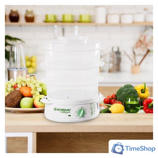 Пароварка Endever Vita 175 - Изображение №17 — Интернет-магазин Time-Shop