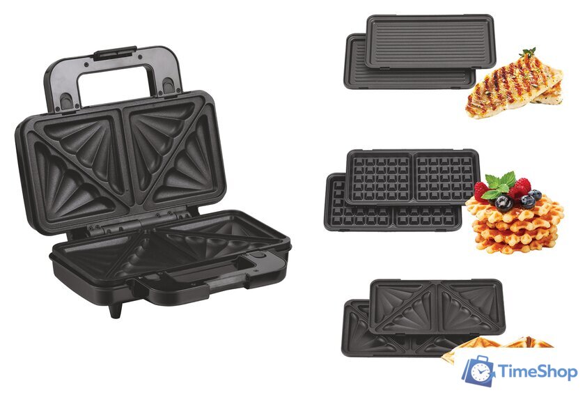 Многофункциональная сэндвичница Sakura SA-7425 - Изображение №1 — Интернет-магазин Time-Shop