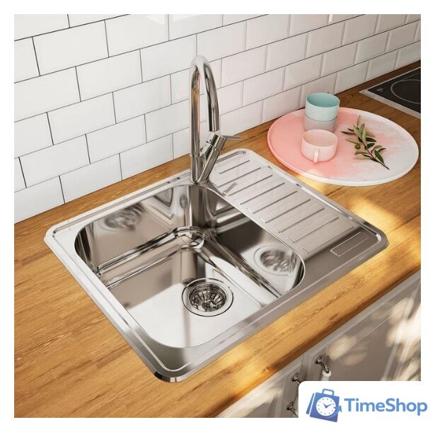 Кухонная мойка IDDIS Strit STR58PDi77 - Изображение №2 — Интернет-магазин Time-Shop