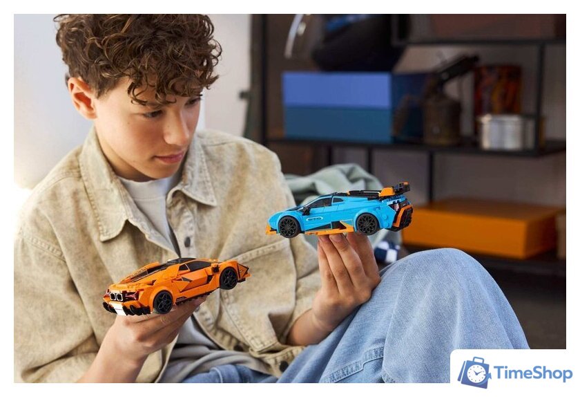 Конструктор LEGO Speed Champions 77238 Lamborghini Revuelto & Huracan STO - Изображение №8 — Интернет-магазин Time-Shop