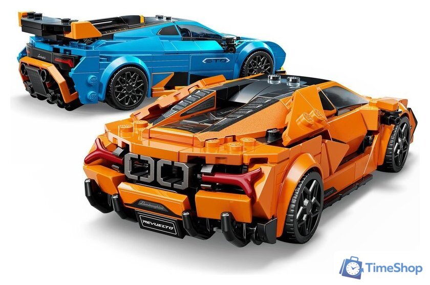 Конструктор LEGO Speed Champions 77238 Lamborghini Revuelto & Huracan STO - Изображение №4 — Интернет-магазин Time-Shop