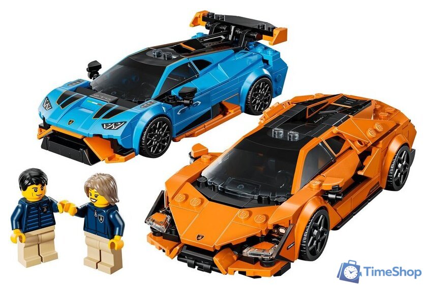 Конструктор LEGO Speed Champions 77238 Lamborghini Revuelto & Huracan STO - Изображение №2 — Интернет-магазин Time-Shop