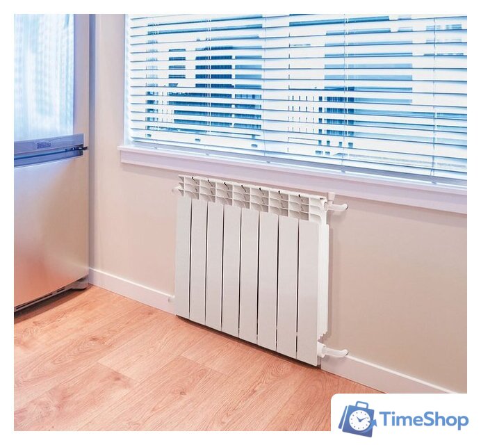 Алюминиевый радиатор Oasis 500/80 (алюминиевый, 8 секций) - Изображение №2 — Интернет-магазин Time-Shop