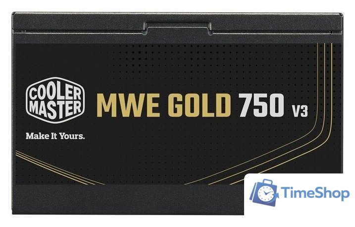 Блок питания Cooler Master MWE Gold 750 V3 ATX 3.1 Non-Modular MPE-7506-ACAG-BEU - Изображение №2 — Интернет-магазин Time-Shop