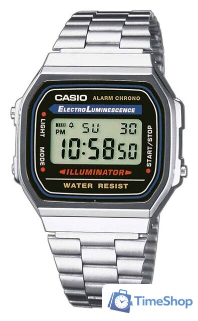 Наручные часы Casio A168WA-1 - Изображение №1 — Интернет-магазин Time-Shop