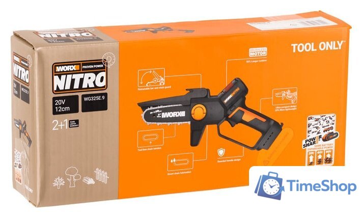 Аккумуляторная пила Worx WG325E.9 (без АКБ) - Изображение №10 — Интернет-магазин Time-Shop
