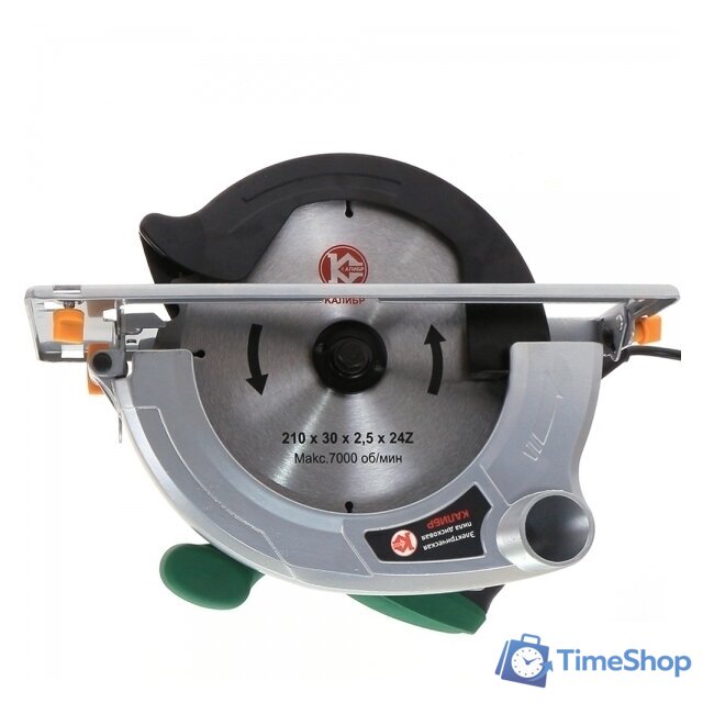 Дисковая (циркулярная) пила Калибр ЭПД-1800/210 - Изображение №3 — Интернет-магазин Time-Shop