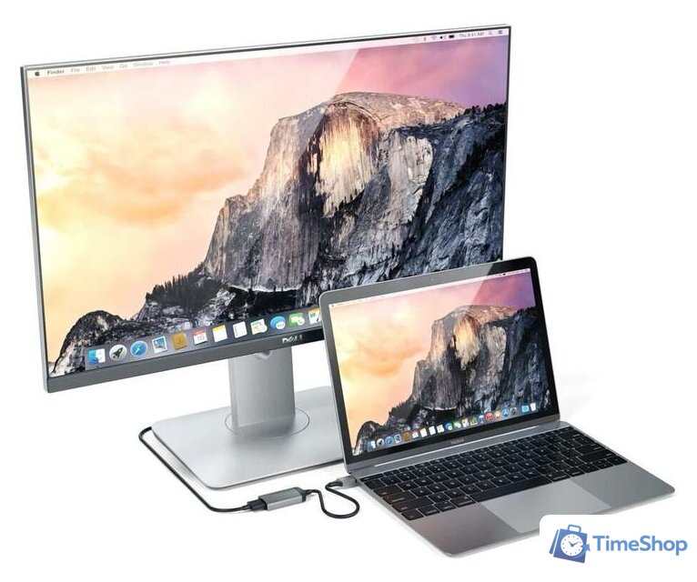 Адаптер Satechi Type-C HDMI 4K 60 HZ ST-TC4KHAM - Изображение №6 — Интернет-магазин Time-Shop