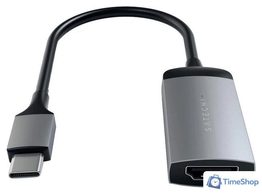 Адаптер Satechi Type-C HDMI 4K 60 HZ ST-TC4KHAM - Изображение №1 — Интернет-магазин Time-Shop