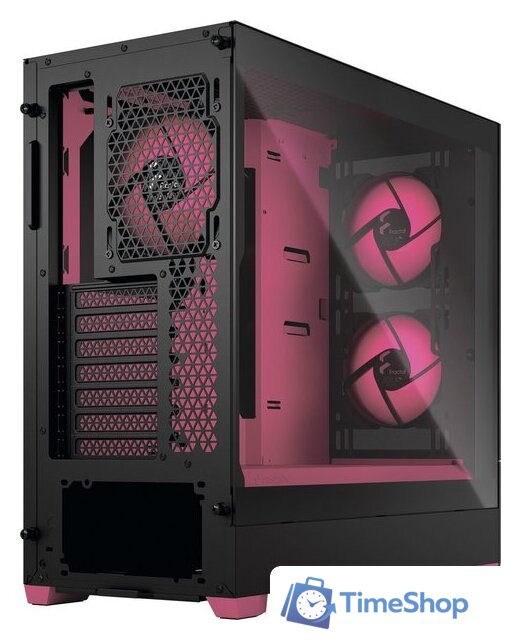 Корпус Fractal Design Pop Air RGB Magenta Core TG Clear Tint FD-C-POR1A-03 - Изображение №4 — Интернет-магазин Time-Shop