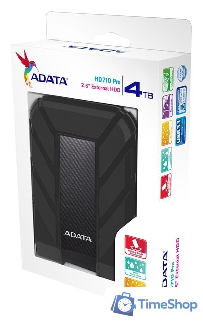 Внешний накопитель ADATA HD710P 4TB (черный) - Изображение №5 — Интернет-магазин Time-Shop