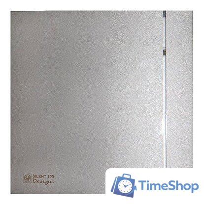 Осевой вентилятор Soler&Palau Silent-200 CHZ Silver Design - 3C 5210606000 - Изображение №1 — Интернет-магазин Time-Shop