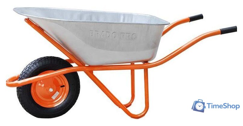 Одноколесная тачка Brado 1x130 Expert Pro - Изображение №1 — Интернет-магазин Time-Shop