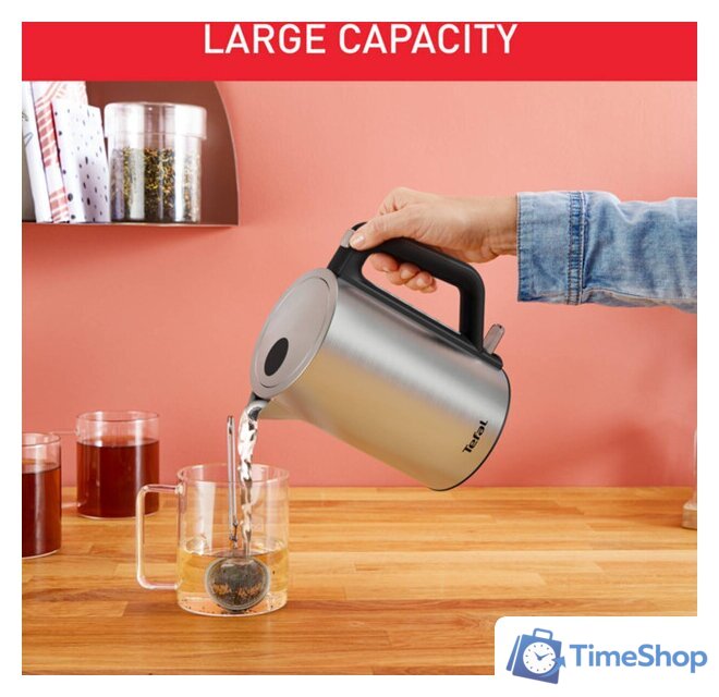 Электрический чайник Tefal KI513D10 - Изображение №3 — Интернет-магазин Time-Shop