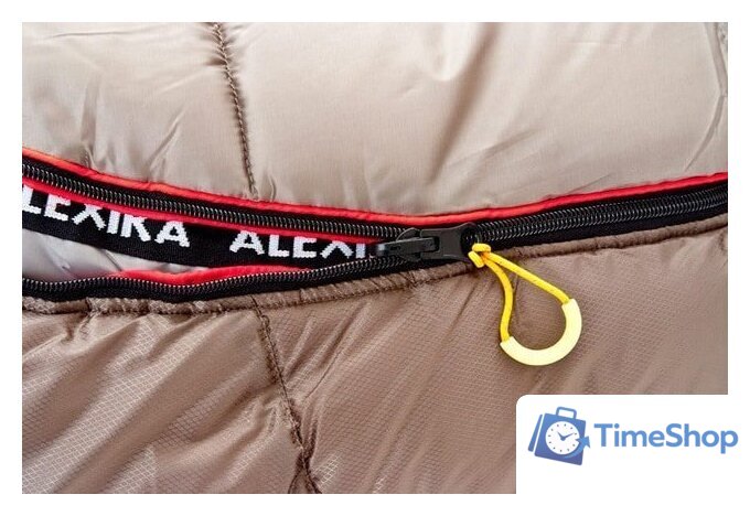 Спальный мешок AlexikA Iceland (оливковый, молния слева) - Изображение №8 — Интернет-магазин Time-Shop