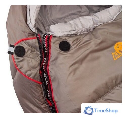 Спальный мешок AlexikA Iceland (оливковый, молния слева) - Изображение №5 — Интернет-магазин Time-Shop